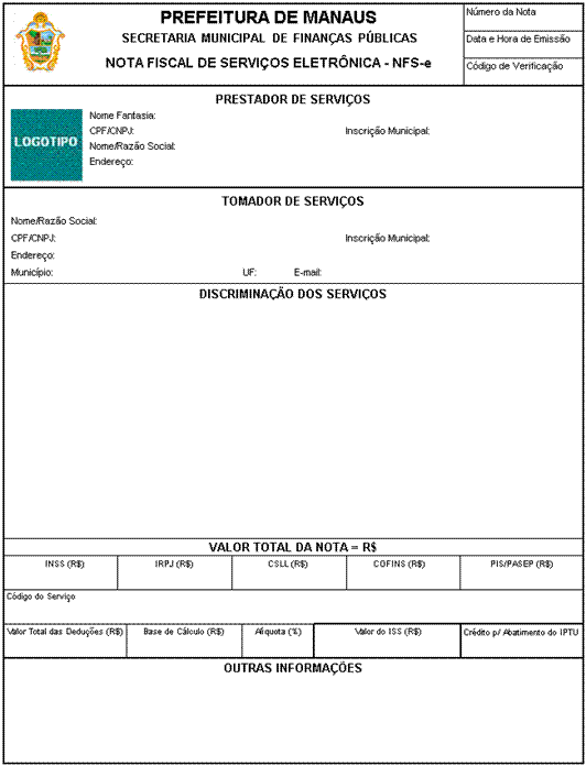 Nota Fiscal de Servi�os Eletr�nica - NFS-e